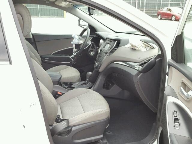 5XYZU3LB1FG285188 - 2015 HYUNDAI SANTA FE S 白色 照片 5