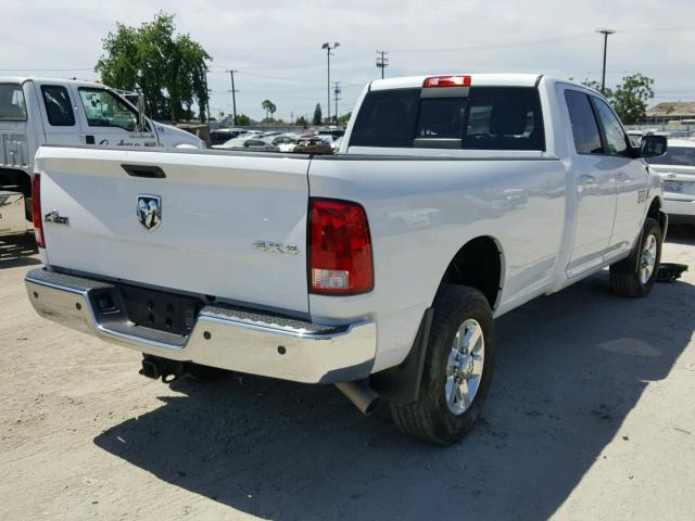 3C6UR5JLXFG605281 - 2015 RAM 2500 SLT WHITE photo 4