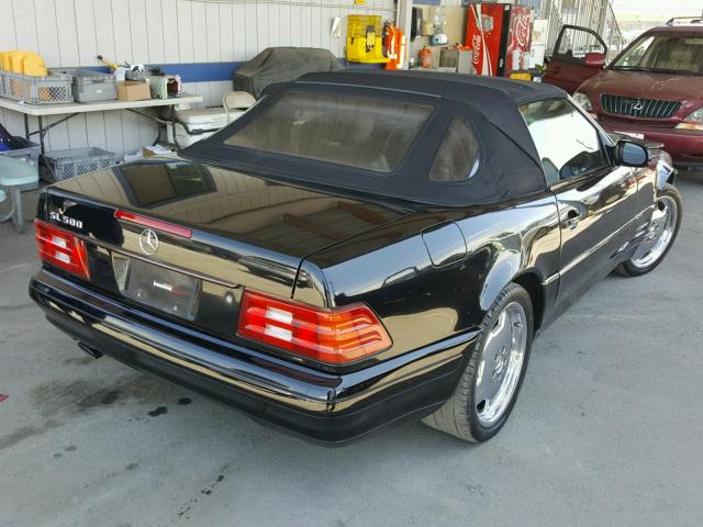 WDBFA68F3XF177781 - 1999 MERCEDES-BENZ SL 500 BLACK photo 4