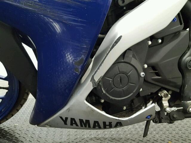 MH3RH06Y1HK015993 - 2017 YAMAHA YZFR3 BLUE photo 12