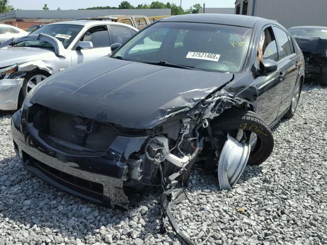 1N4BA41E48C839415 - 2008 NISSAN MAXIMA SE BLACK photo 2