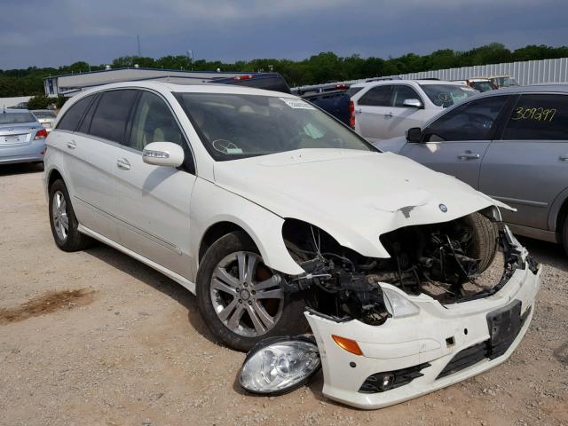 4JGCB22E88A076563 - 2008 MERCEDES-BENZ R 320 CDI WHITE photo 1