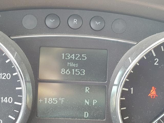 4JGCB22E88A076563 - 2008 MERCEDES-BENZ R 320 CDI WHITE photo 8