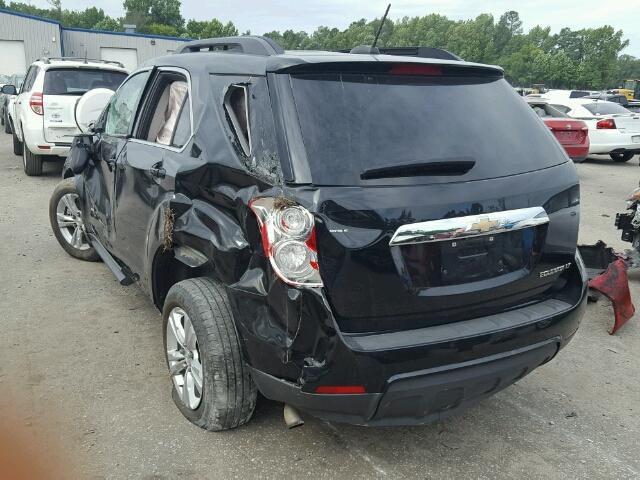 2GNALBEK8F6108603 - 2015 CHEVROLET EQUINOX LT BLACK photo 3