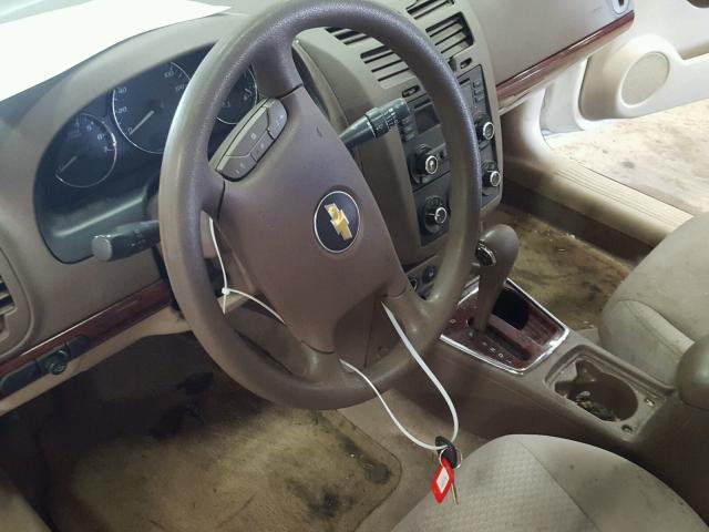 1G1ZS58N97F290804 - 2007 CHEVROLET MALIBU LS WHITE photo 10