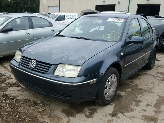 3VWRK69M24M037450 - 2004 VOLKSWAGEN JETTA GL GREEN photo 2