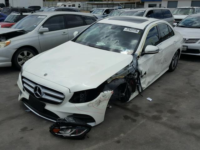 WDDZF4JB2JA342192 - 2018 MERCEDES-BENZ E 300 WHITE photo 2