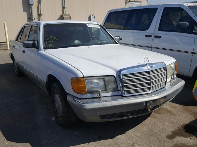 WDBCA35D4HA345852 - 1987 MERCEDES-BENZ 420 SEL WHITE photo 1