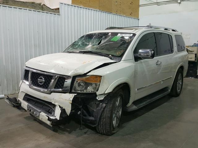 5N1BA0NF5BN602090 - 2011 NISSAN ARMADA PLA WHITE photo 2