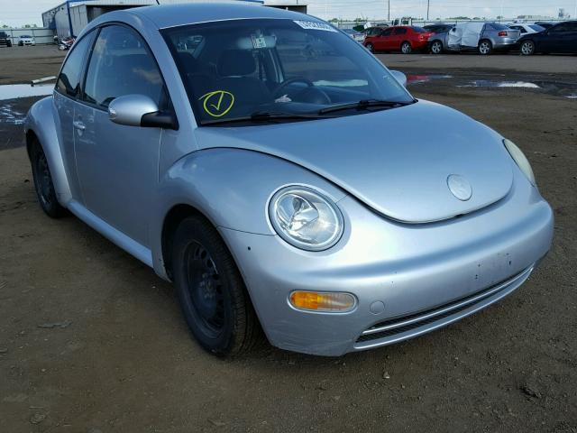 3VWBK21C13M443117 - 2003 VOLKSWAGEN NEW BEETLE 银色 照片 1