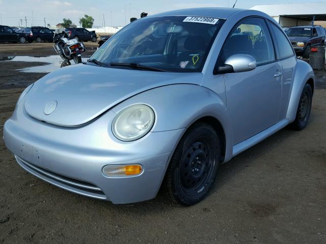3VWBK21C13M443117 - 2003 VOLKSWAGEN NEW BEETLE 银色 照片 2