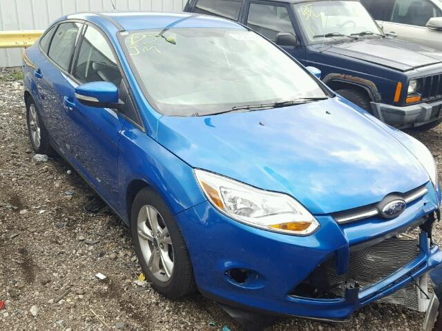 1FADP3F26EL234677 - 2014 FORD FOCUS BLUE photo 1