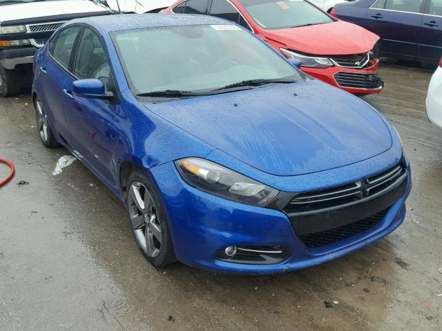 1C3CDFEB3ED697408 - 2014 DODGE DART GT BLUE photo 1