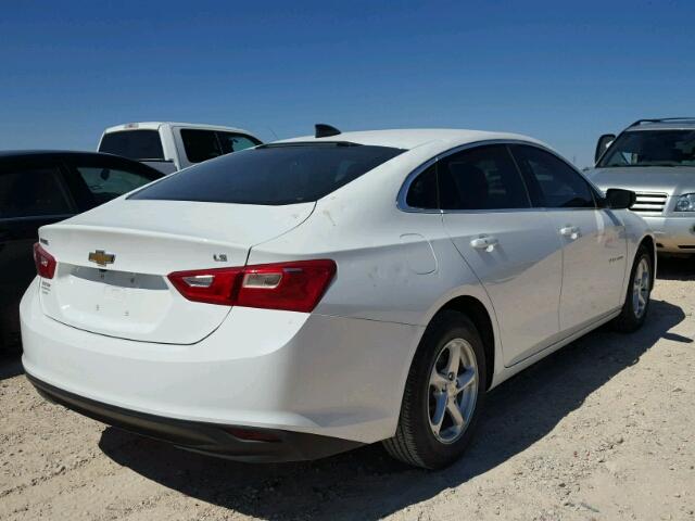 1G1ZB5ST4GF325871 - 2016 CHEVROLET MALIBU LS 白色 照片 4
