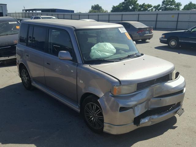 JTLKT324950205829 - 2005 TOYOTA SCION XB ნაცრისფერი ფოტო 1
