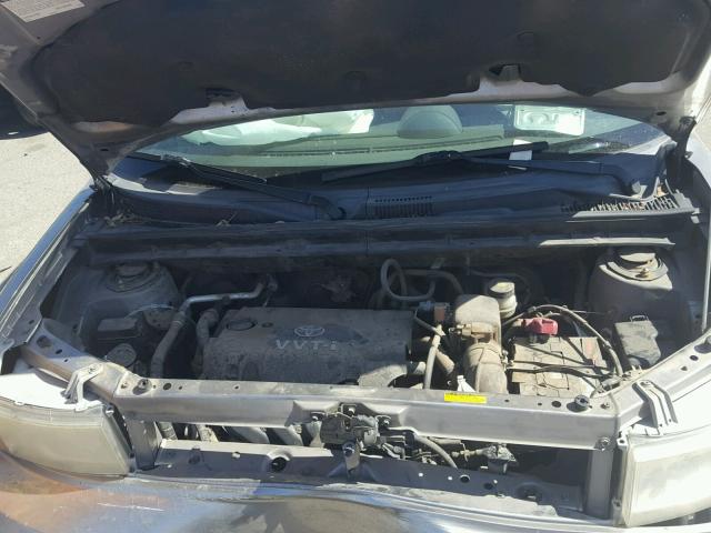 JTLKT324950205829 - 2005 TOYOTA SCION XB ნაცრისფერი ფოტო 7