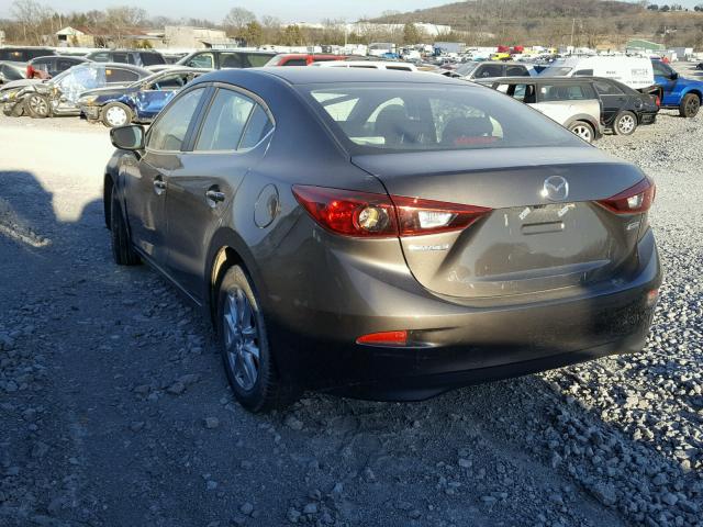 3MZBM1U7XGM303818 - 2016 MAZDA MAZDA3 SPO BROWN photo 3