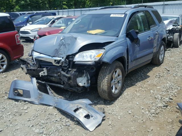 5GZEV13797J132814 - 2007 SATURN OUTLOOK XE BLUE photo 2