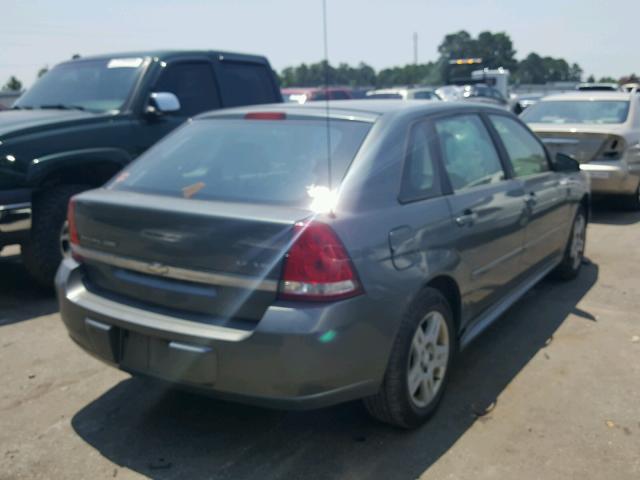 1G1ZT61806F217293 - 2006 CHEVROLET MALIBU MAX GRAY photo 4