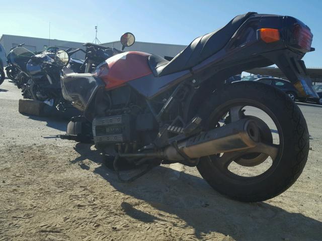 WB105720XM0152586 - 1991 BMW K75 S Qırmızı foto 3