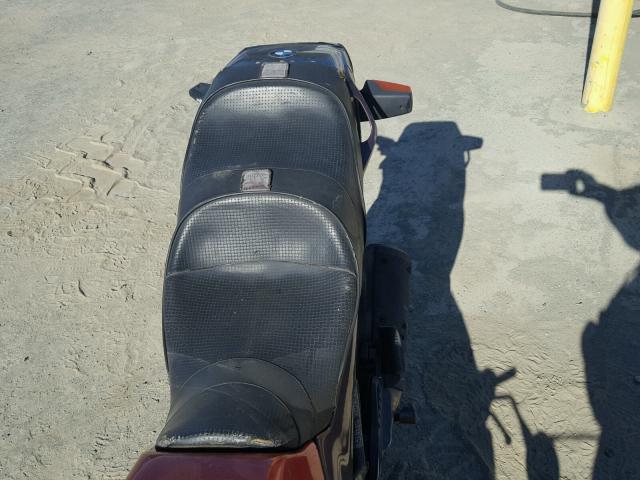 WB105720XM0152586 - 1991 BMW K75 S Qırmızı foto 6