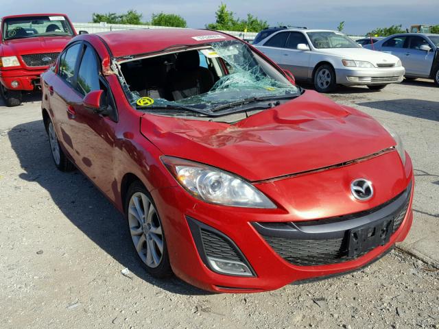 JM1BL1U54B1479371 - 2011 MAZDA 3 S RED photo 1