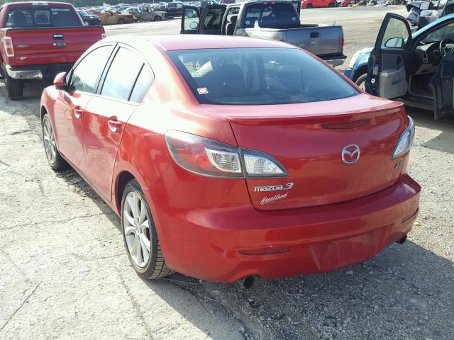 JM1BL1U54B1479371 - 2011 MAZDA 3 S RED photo 3