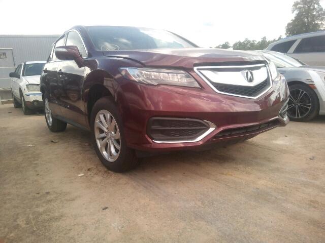 5J8TB3H38HL000220 - 2017 ACURA RDX BURGUNDY photo 1