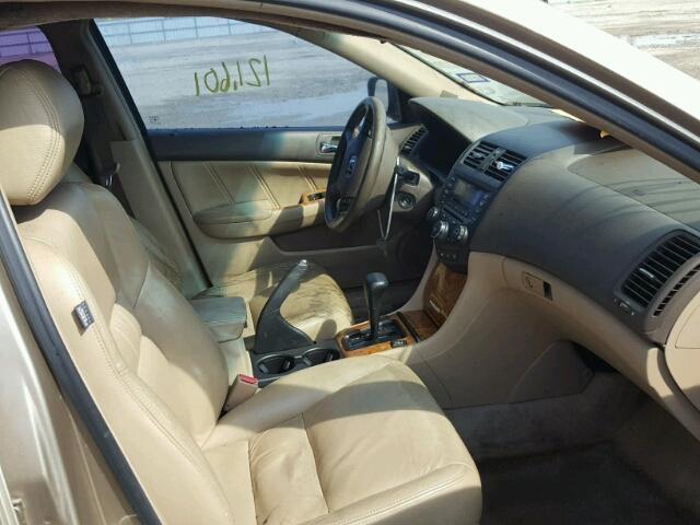 1HGCM56804A105862 - 2004 HONDA ACCORD GOLD photo 5