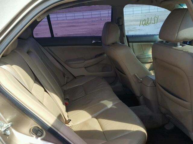 1HGCM56804A105862 - 2004 HONDA ACCORD GOLD photo 6