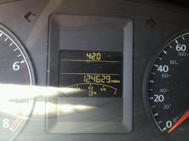 3VW2K7AJ1BM347725 - 2011 VOLKSWAGEN JETTA BASE 黑色 照片 8