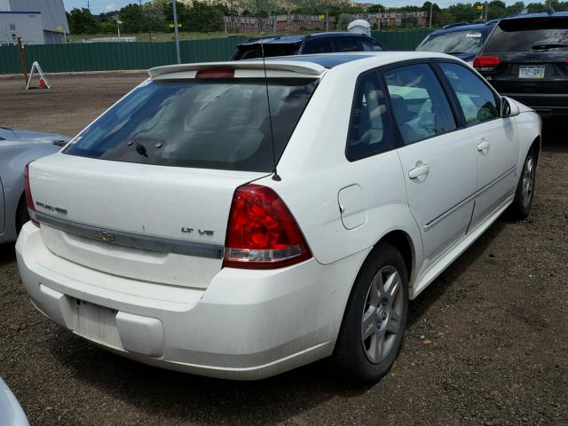 1G1ZT618X6F242024 - 2006 CHEVROLET MALIBU MAX WHITE photo 4