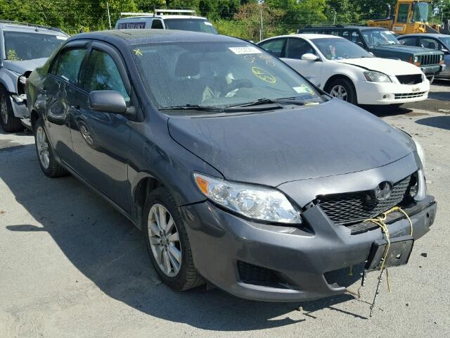 2T1BU40E79C121286 - 2009 TOYOTA COROLLA BA GRAY photo 1