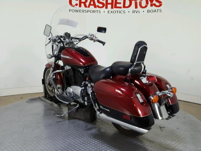 1HFSC3709WA001437 - 1998 HONDA VT1100 CT MAROON photo 6