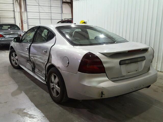 2G2WP552171137044 - 2007 PONTIAC GRAND PRIX SILVER photo 3