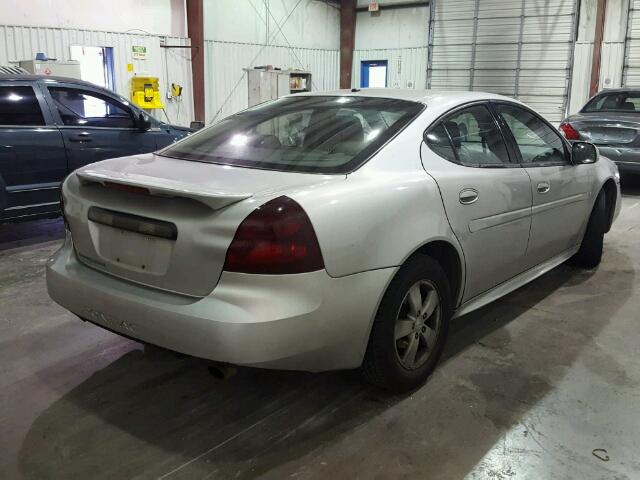 2G2WP552171137044 - 2007 PONTIAC GRAND PRIX Gümüş foto 4