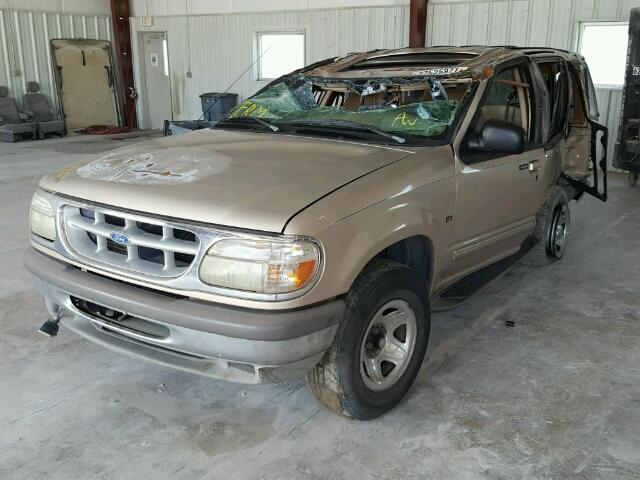 1FMDU32P7TZB03879 - 1996 FORD EXPLORER GOLD photo 2