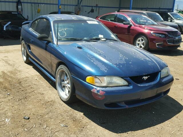 1FALP42T2RF193808 - 1994 FORD MUSTANG GT BLUE photo 1