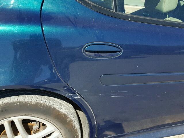2G2WR524051155595 - 2005 PONTIAC GRAND PRIX BLUE photo 10