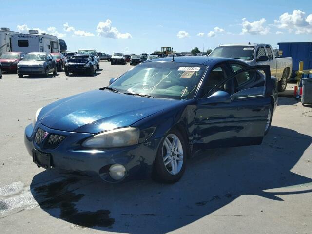 2G2WR524051155595 - 2005 PONTIAC GRAND PRIX BLUE photo 2