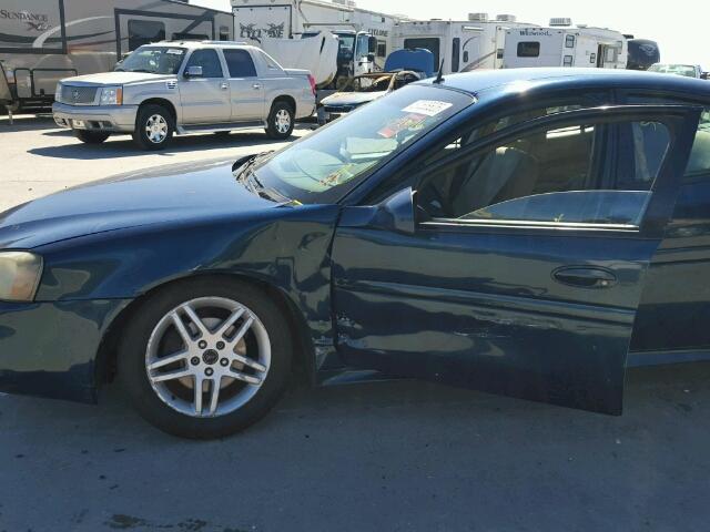 2G2WR524051155595 - 2005 PONTIAC GRAND PRIX BLUE photo 9