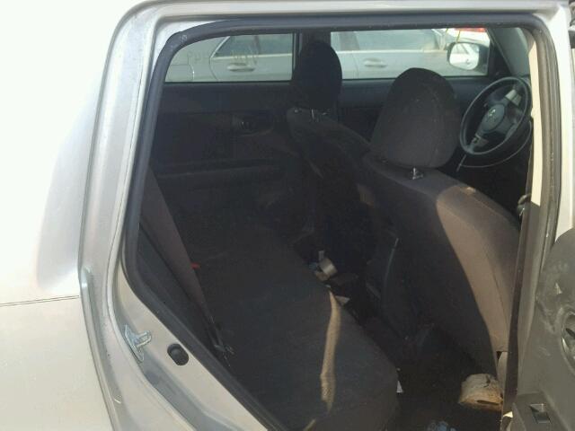 JTLKE50E991063449 - 2009 TOYOTA SCION XB Gümüş foto 6