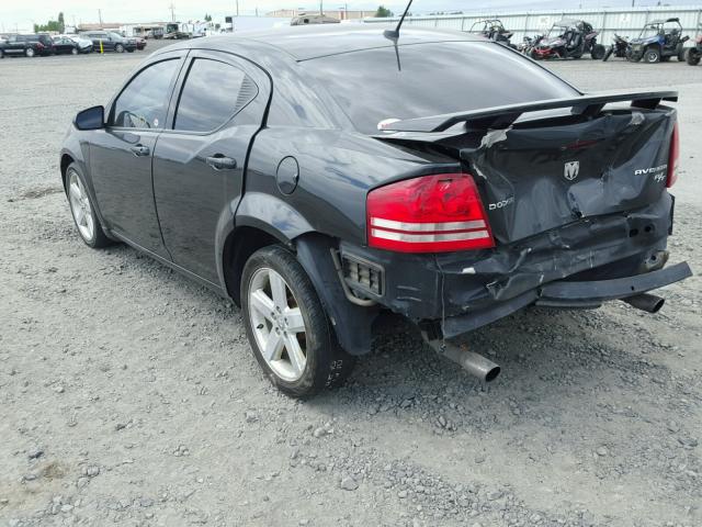 1B3CC5FV9AN206170 - 2010 DODGE AVENGER R/ BLACK photo 3