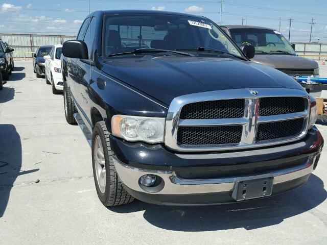 1D7HA18N75S354623 - 2005 DODGE RAM 1500 S BLACK photo 1