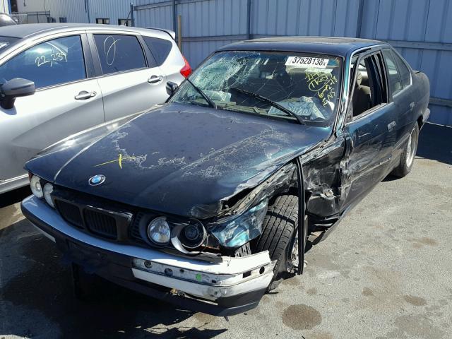 WBAHD6322SGK54906 - 1995 BMW 525 I AUTO GREEN photo 2