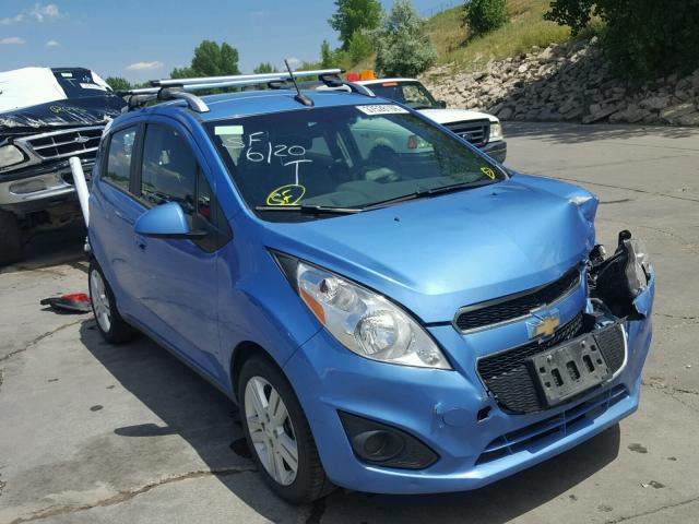 KL8CA6S91DC509066 - 2013 CHEVROLET SPARK LS BLUE photo 1