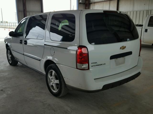 1GNDV23197D217298 - 2007 CHEVROLET UPLANDER L 白色 照片 3