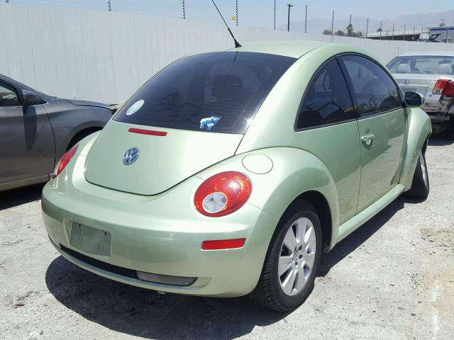 3VWPW31C79M512790 - 2009 VOLKSWAGEN NEW BEETLE 绿色 照片 4