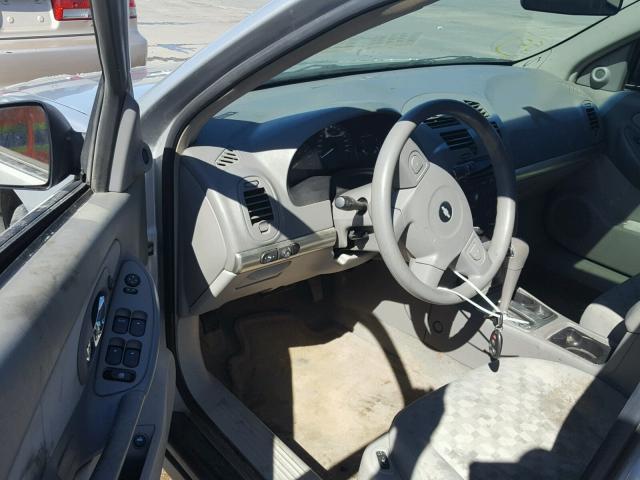 1G1ZT54885F140533 - 2005 CHEVROLET MALIBU LS Gümüş foto 9
