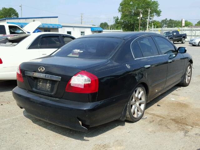 JNKBF01A52M001024 - 2002 INFINITI Q45 BLACK photo 4